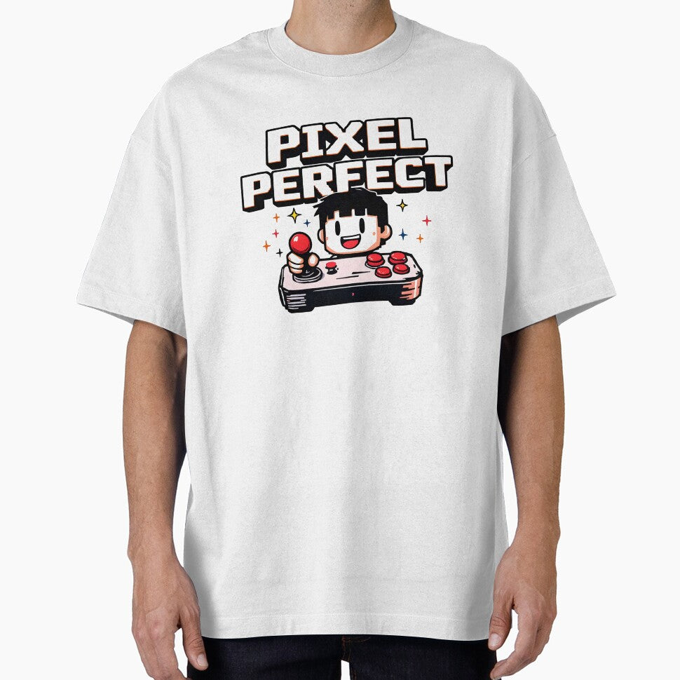 Pixel Perfect: Retro Gaming Edition by Jollys-ArtShop T-Shirts, Hoodie, Sweatshirt | BlankRebels.com (Image 1)