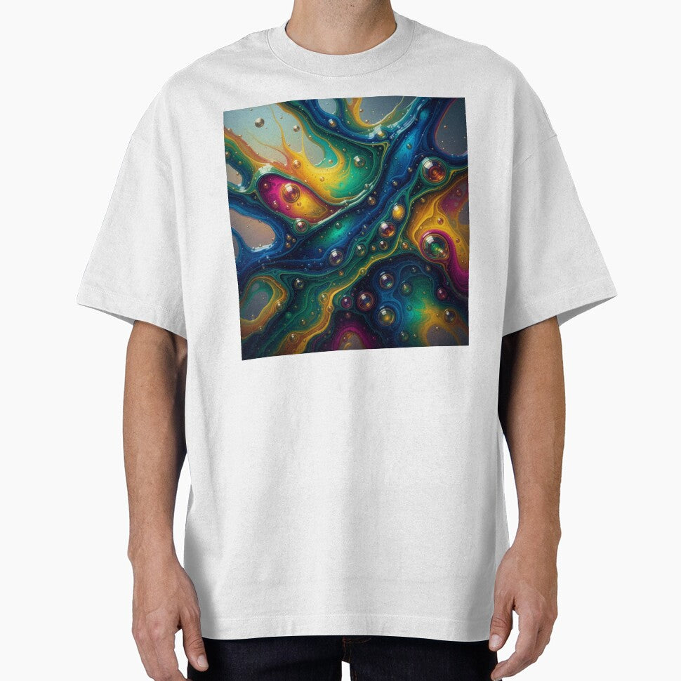 Colorful Abstract Fluid Movement by Tridentulus T-Shirts, Hoodie, Sweatshirt | BlankRebels.com (Image 1)