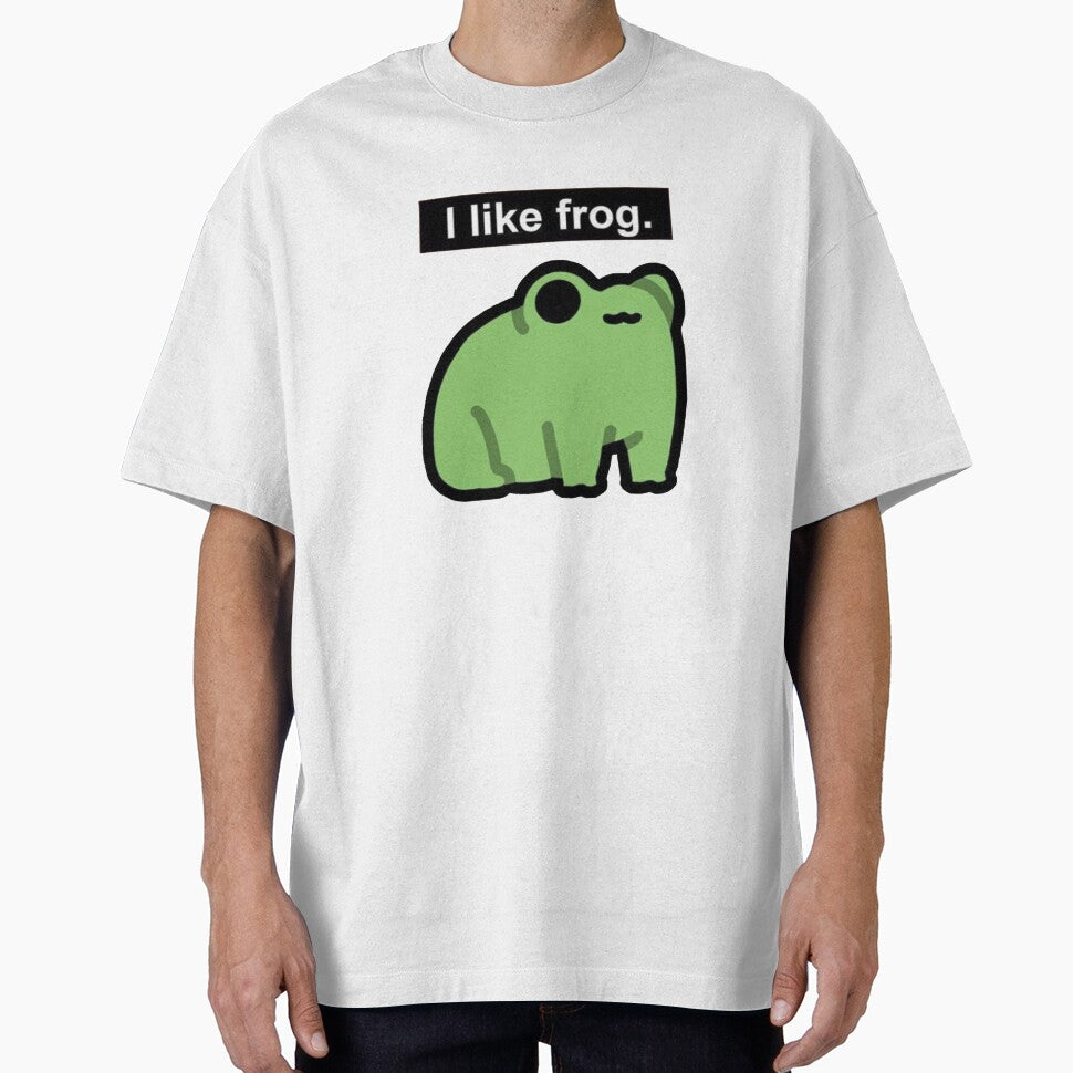 PurpleI Like Frog – Minimalist Frog Meme by Heavenly-Cloudz T-Shirts, Hoodie, Sweatshirt | BlankRebels.com (Image 1)