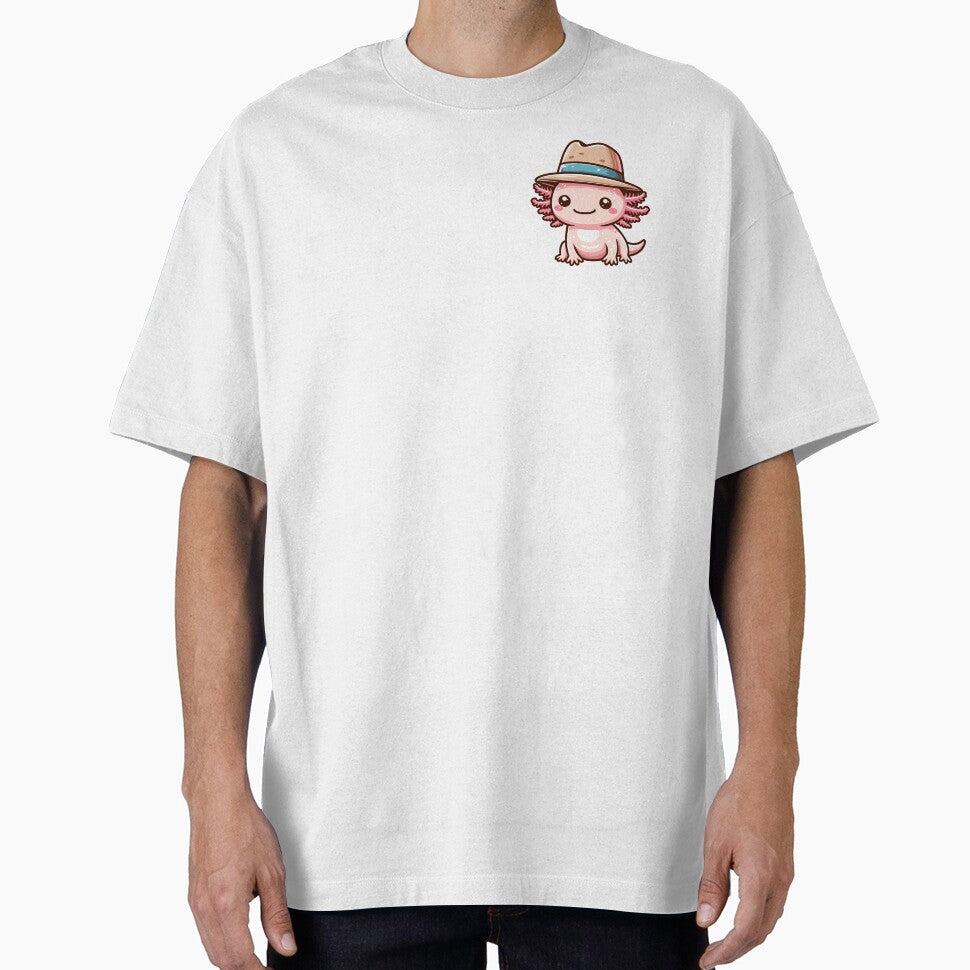 Cool Axolotl in Hat by ArtfulWeave T-Shirts, Hoodie, Sweatshirt | BlankRebels.com (Image 1)
