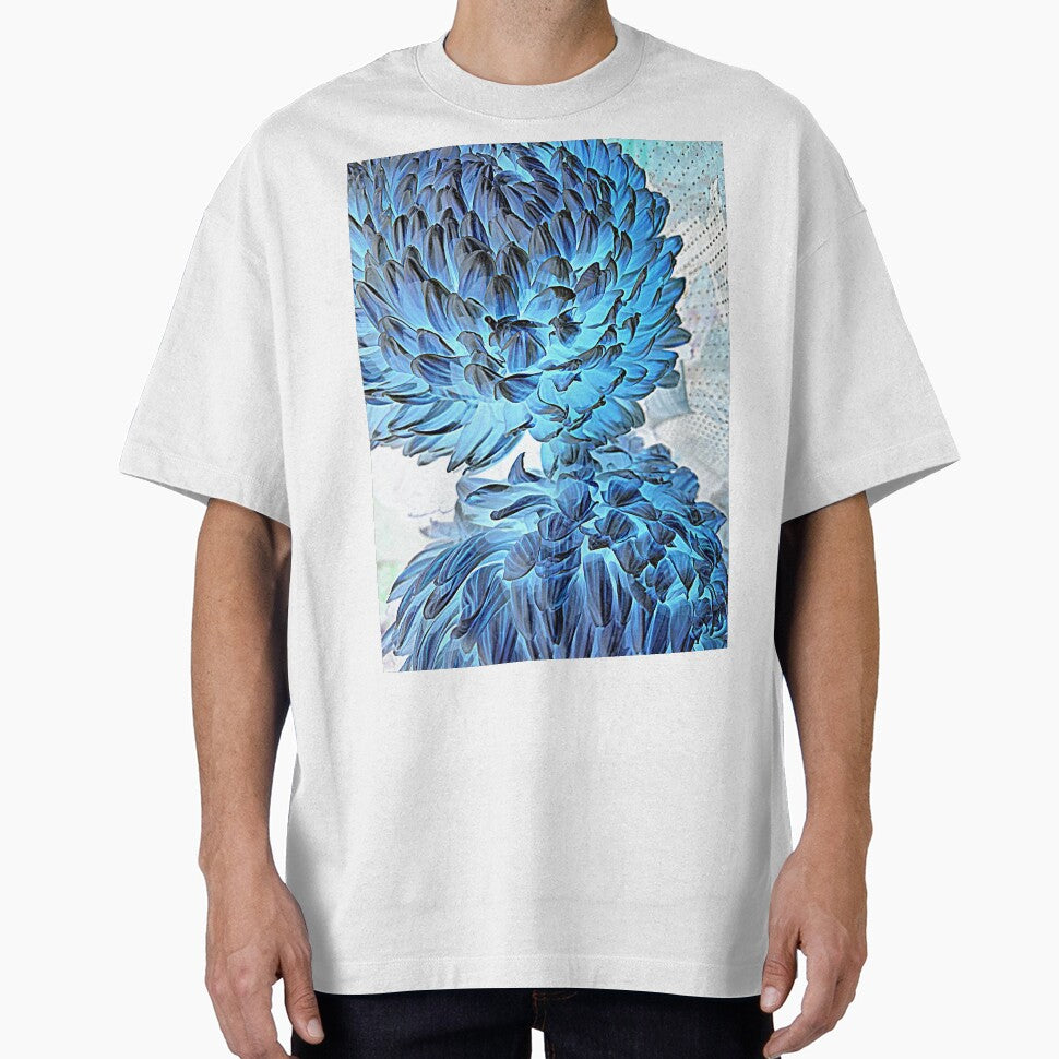 BLUE FLOWER POWER VINTAGE SHABBY CHIC  STYLE by Opalbluerose T-Shirts, Hoodie, Sweatshirt | BlankRebels.com (Image 1)