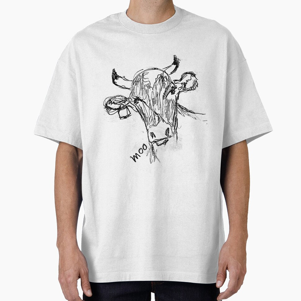 cow moo by B3arly T-Shirts, Hoodie, Sweatshirt | BlankRebels.com (Image 1)