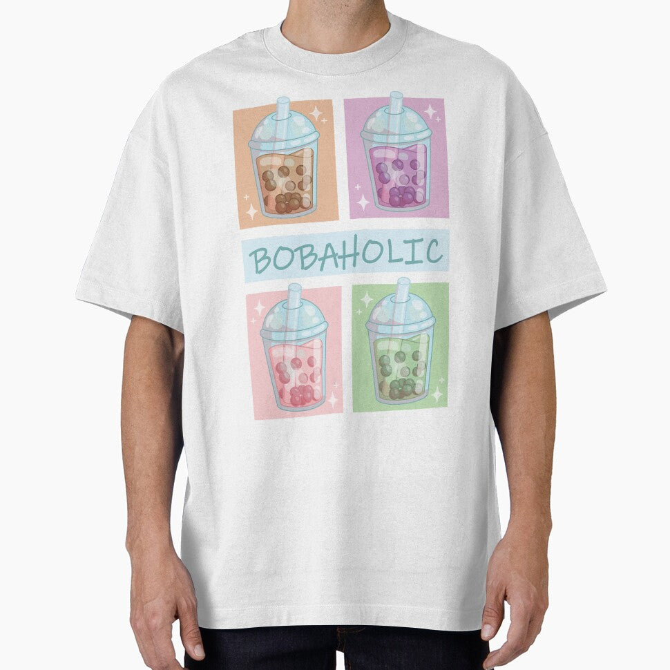 Bobaholic, for Boba Lovers by LuYukari T-Shirts, Hoodie, Sweatshirt | BlankRebels.com (Image 1)