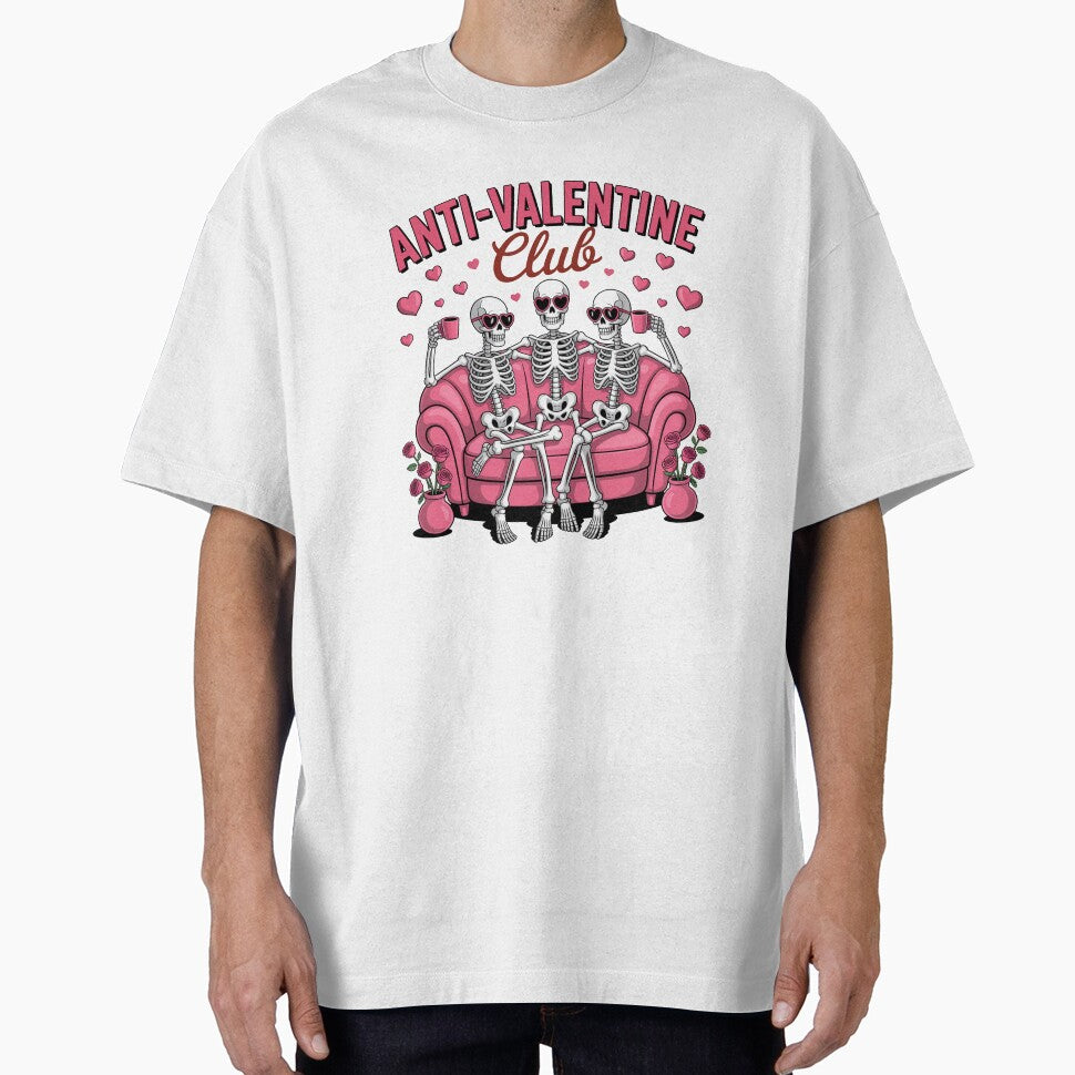 Anti Valentine Club by HiGifts T-Shirts, Hoodie, Sweatshirt | BlankRebels.com (Image 1)
