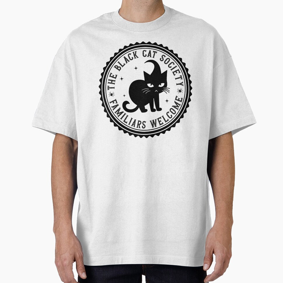 The black cat society vintage sign by CleanDecor T-Shirts, Hoodie, Sweatshirt | BlankRebels.com (Image 1)