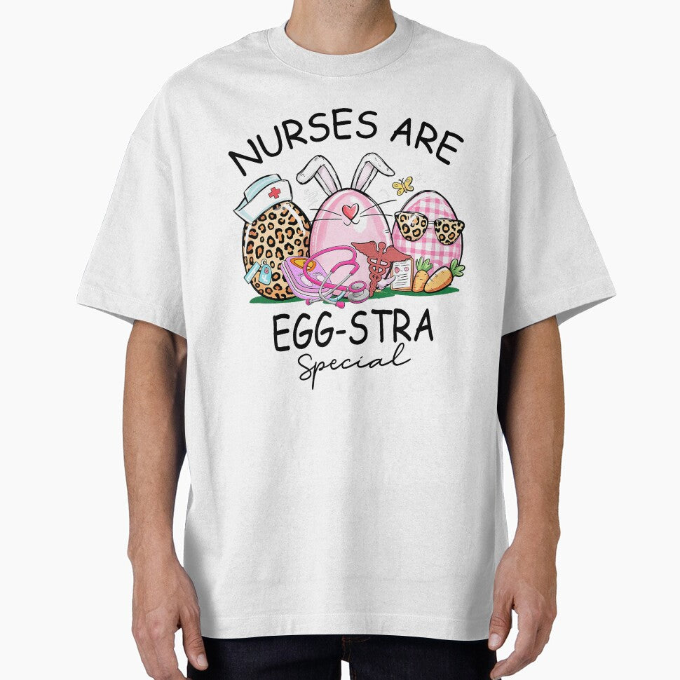 Easter Day Nursing RN ICU Nurses are Egg-stra Special by laurelrhodes T-Shirts, Hoodie, Sweatshirt (Image 1)