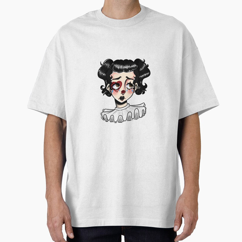 Tattoo style Clown Girl by zingyghost T-Shirts, Hoodie, Sweatshirt | BlankRebels.com (Image 1)