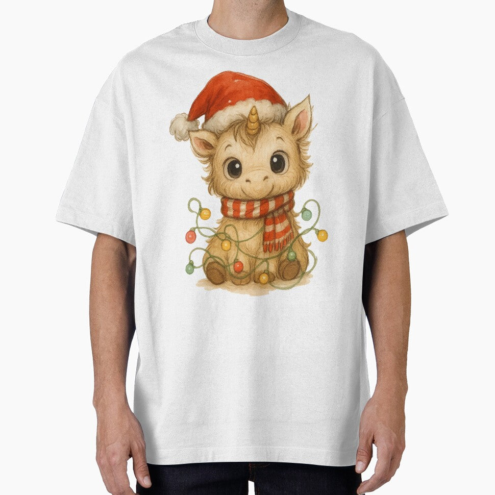 Cute Christmas Baby Unicorn by Darlin8888 T-Shirts, Hoodie, Sweatshirt | BlankRebels.com (Image 1)