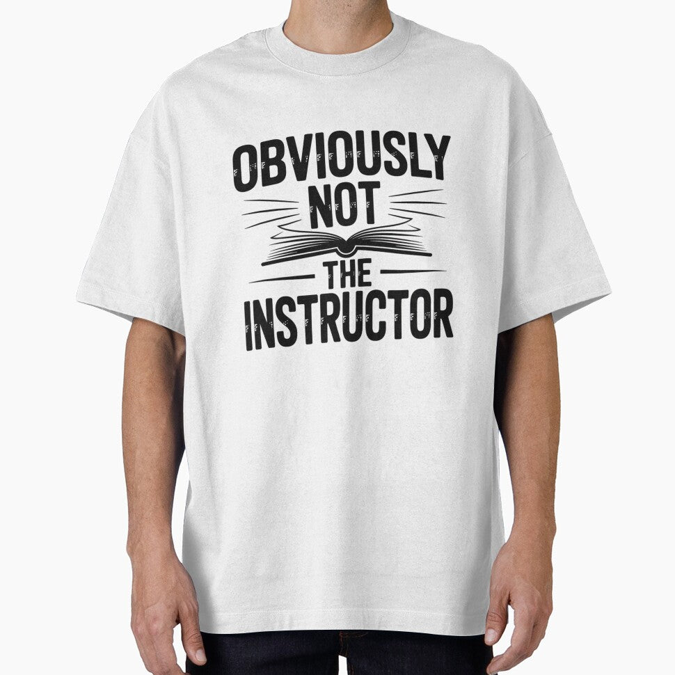 Obviously Not Instructor Fitness Joke Gym Workout Gift by silladive T-Shirts, Hoodie, Sweatshirt | BlankRebels.com (Image 1)