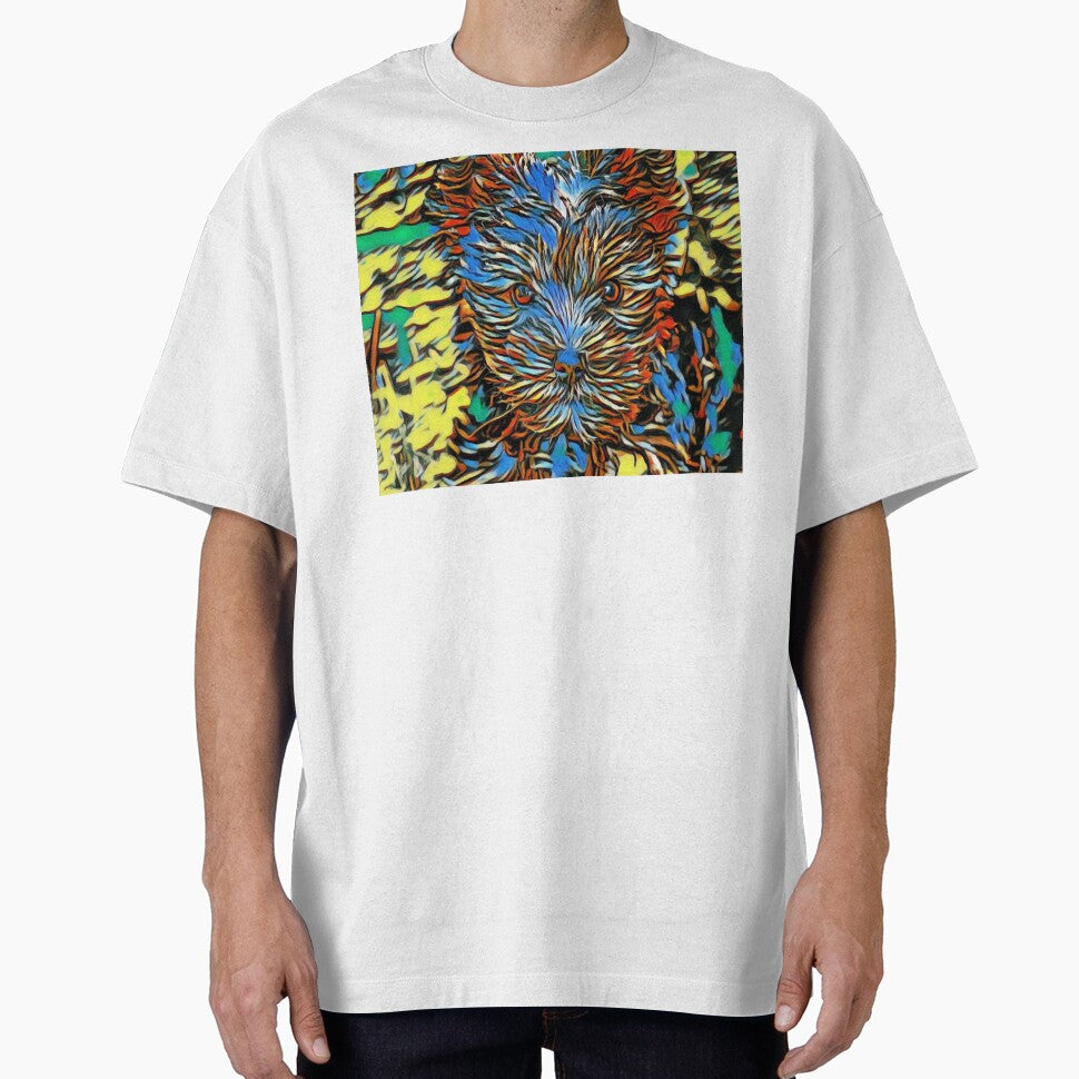 Colorful dog by kattilako T-Shirts, Hoodie, Sweatshirt | BlankRebels.com (Image 1)