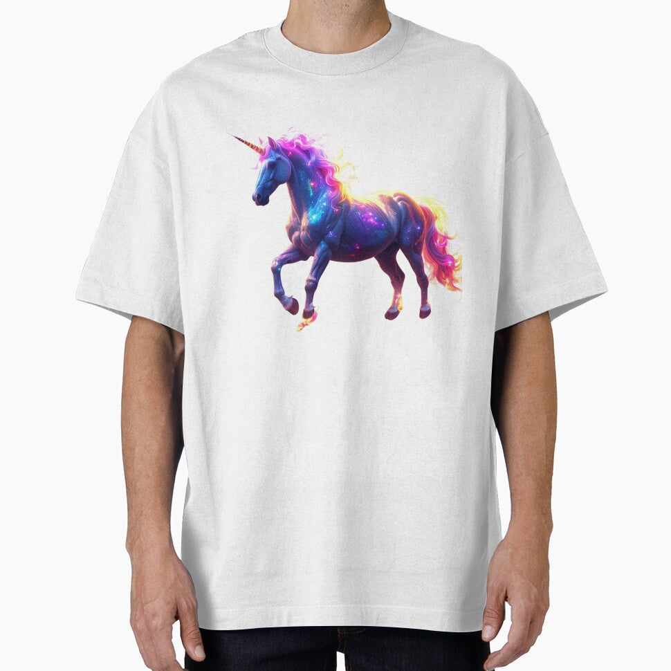 Colorful Glowing Unicorn by GloriousArtSKD T-Shirts, Hoodie, Sweatshirt | BlankRebels.com (Image 1)