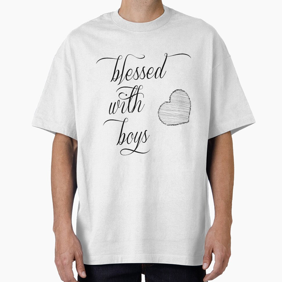 Blessed With Boys by zoughlal T-Shirts, Hoodie, Sweatshirt | BlankRebels.com (Image 1)