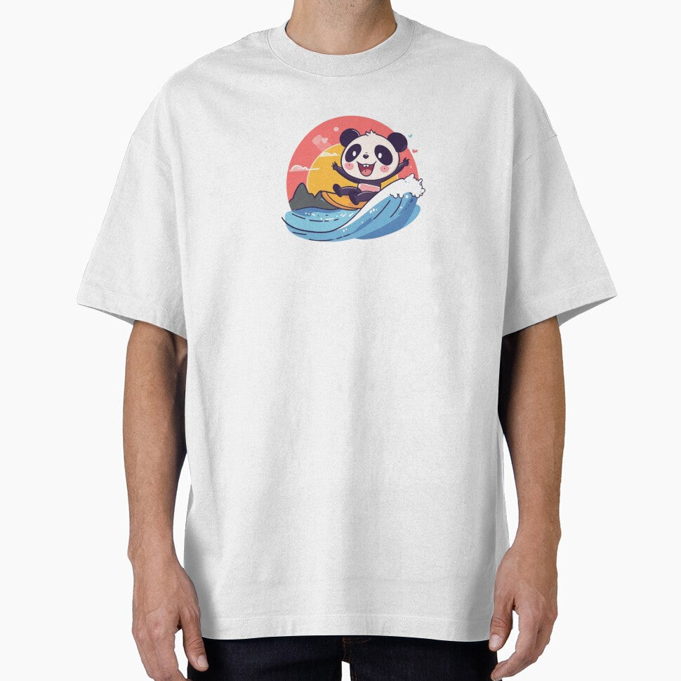 Surfing Panda by garts