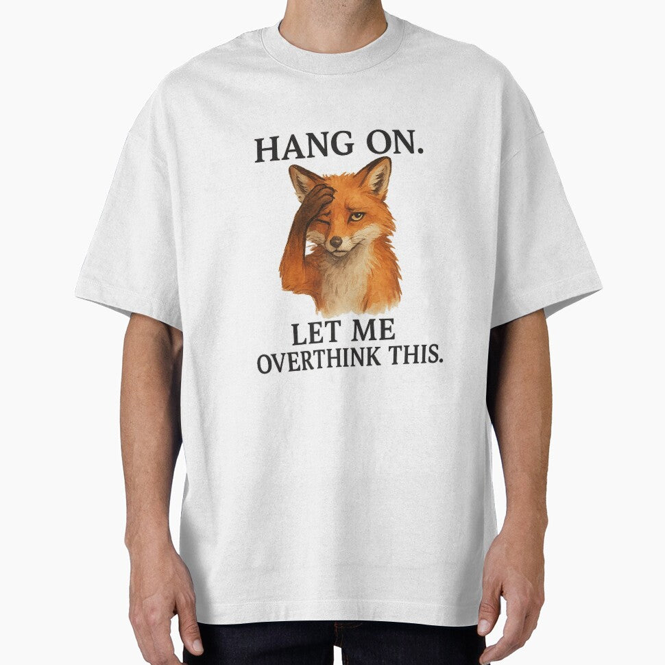 Overthinking Fox green by worldofwhisper T-Shirts, Hoodie, Sweatshirt | BlankRebels.com (Image 1)