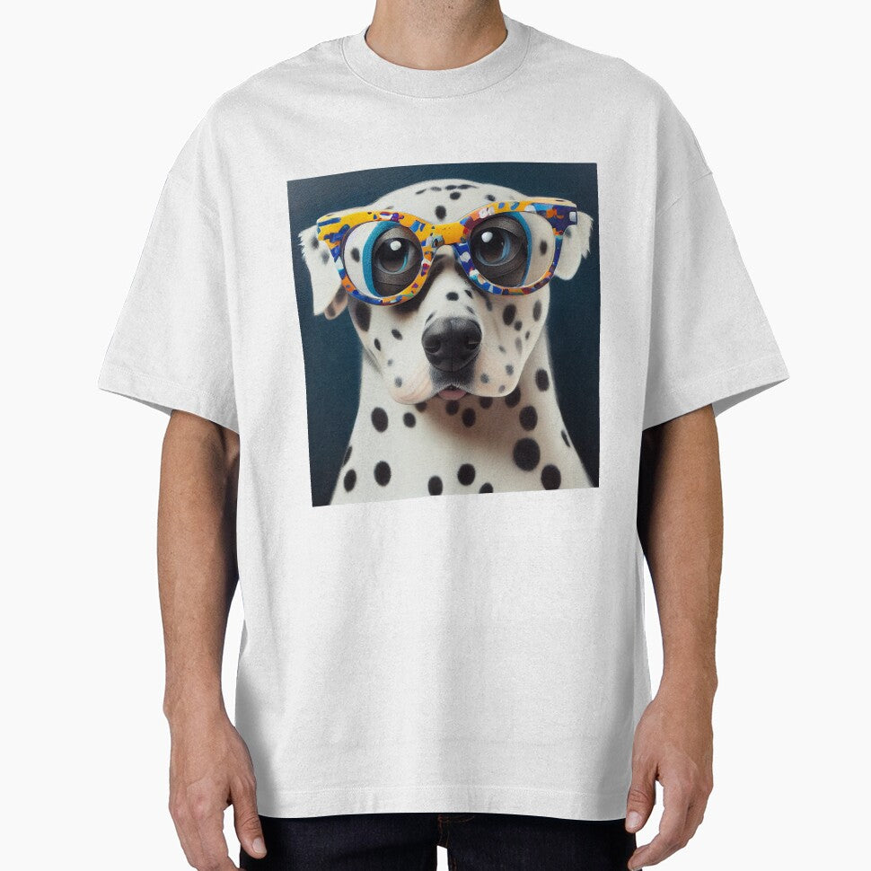 Dalmatian wearing colorful nerd glasses by Studiowatermars T-Shirts, Hoodie, Sweatshirt | BlankRebels.com (Image 1)