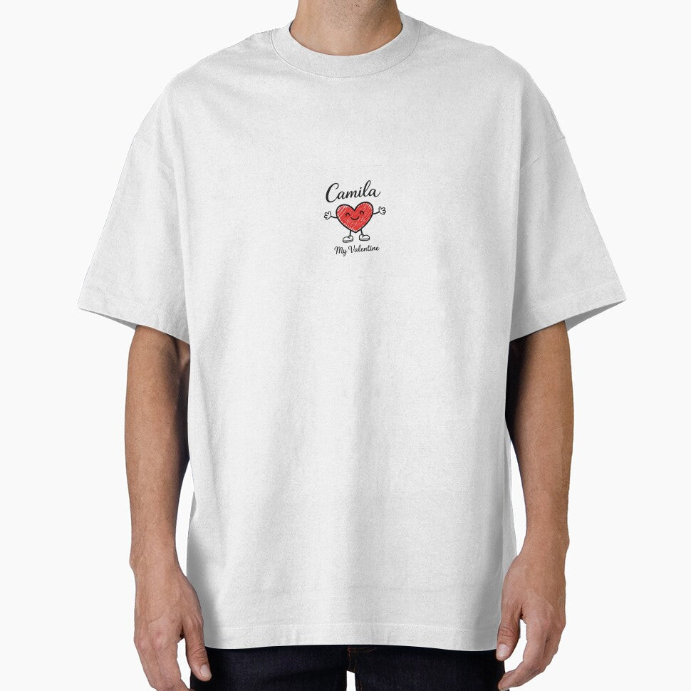 Camila Is My Valentine – Romantic Name Valentine Gift by chessnegocios T-Shirts, Hoodie, Sweatshirt (Image 1)