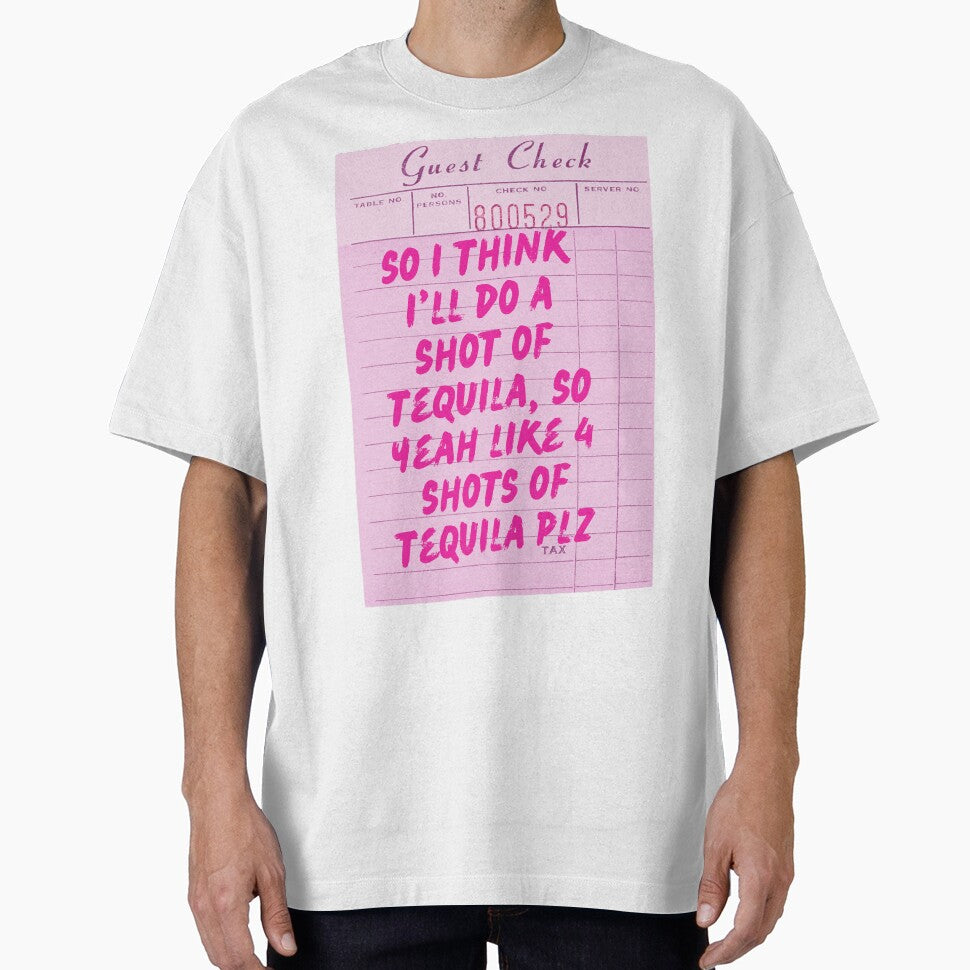Funny Drinking Quote - One More Shot of Tequila by Zaddie A T-Shirts, Hoodie, Sweatshirt | BlankRebels.com (Image 1)
