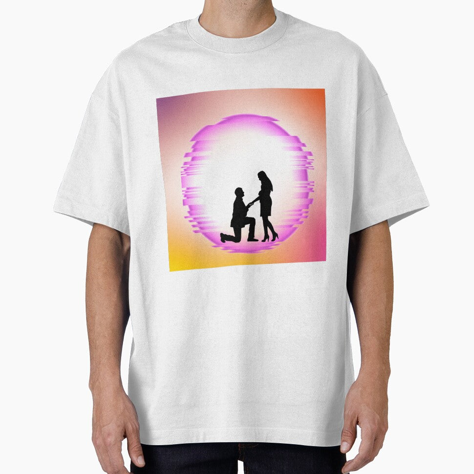 happy love couple proposing each other by Paramita Sen T-Shirts, Hoodie, Sweatshirt | BlankRebels.com (Image 1)