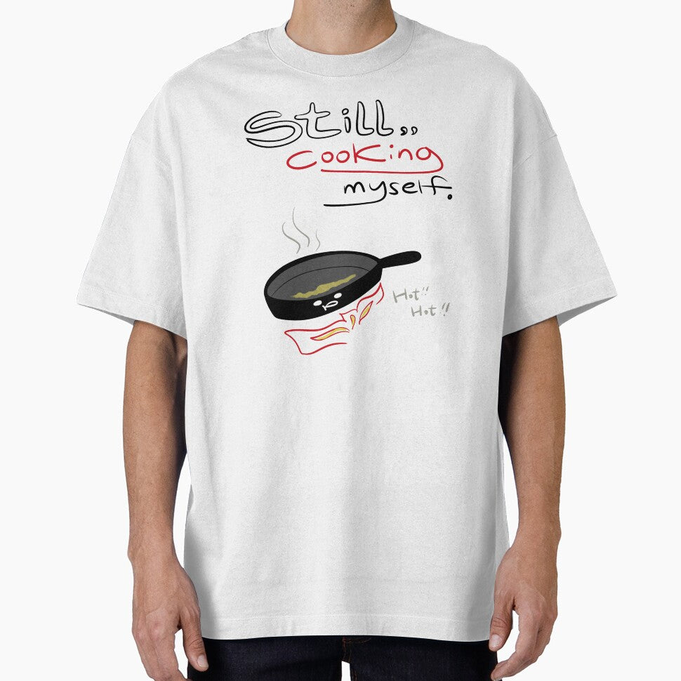 Still Cooking Myself – Hand-drawn Pan Doodle by mintmono-studio T-Shirts, Hoodie, Sweatshirt | BlankRebels.com (Image 1)