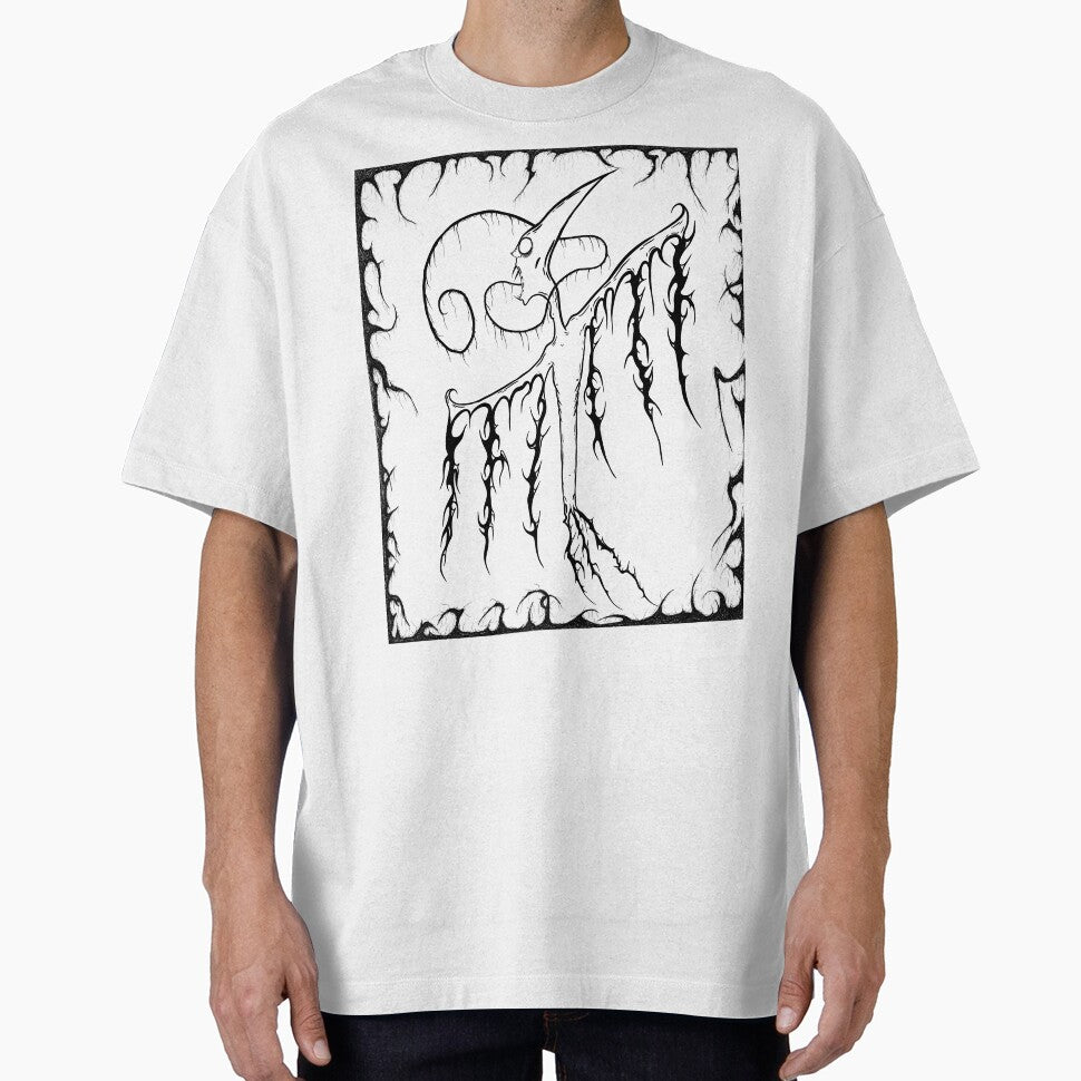 Gothic Bat – Dark Screaming Creature Illustration by gdzieiwin-art T-Shirts, Hoodie, Sweatshirt | BlankRebels.com (Image 1)