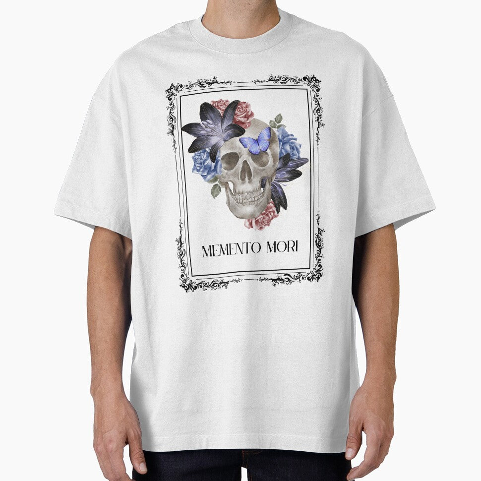 Memento Mori Floral Skull by Sershni T-Shirts, Hoodie, Sweatshirt | BlankRebels.com (Image 1)