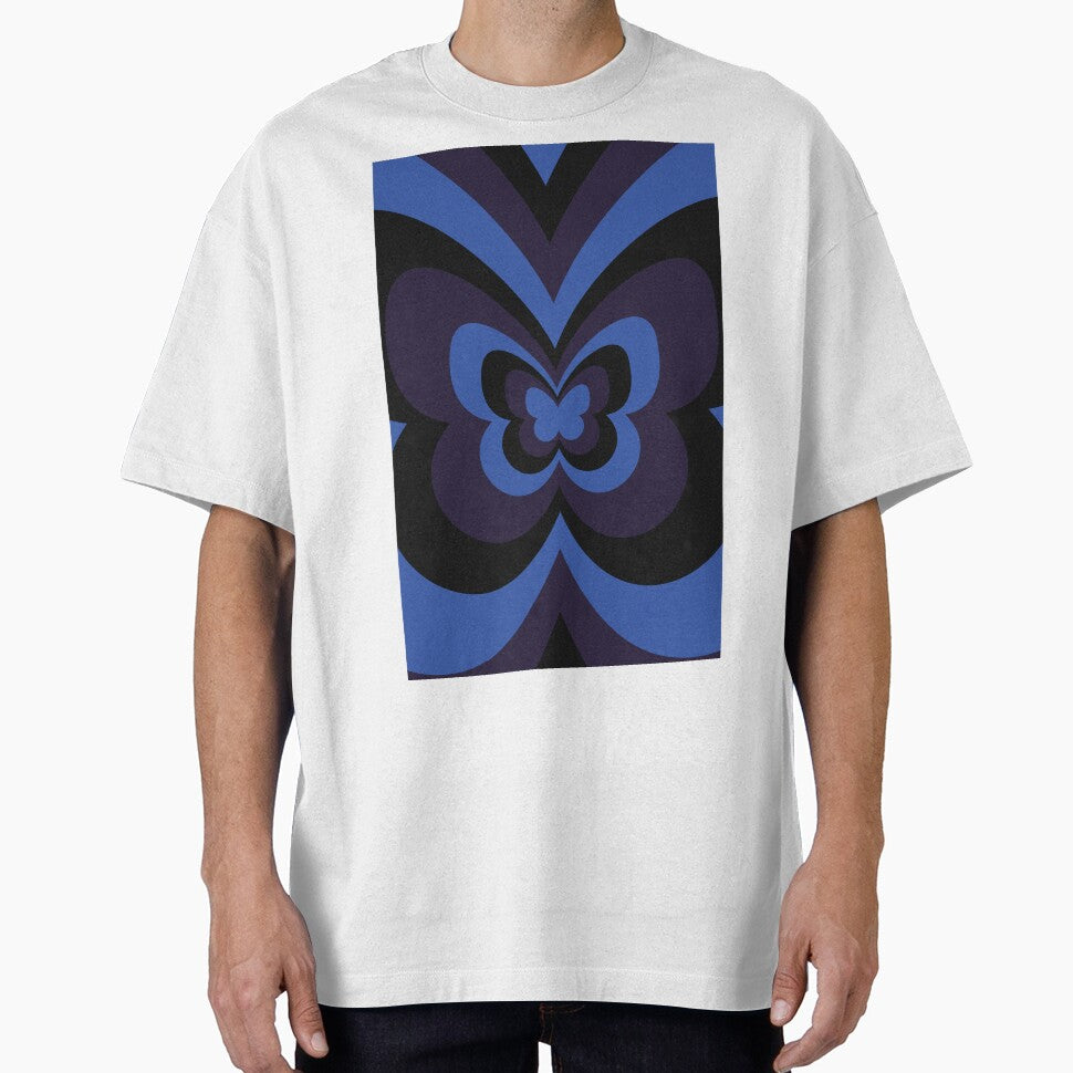 Midnight Blue Butterfly Aesthetic by LinDraws T-Shirts, Hoodie, Sweatshirt | BlankRebels.com (Image 1)