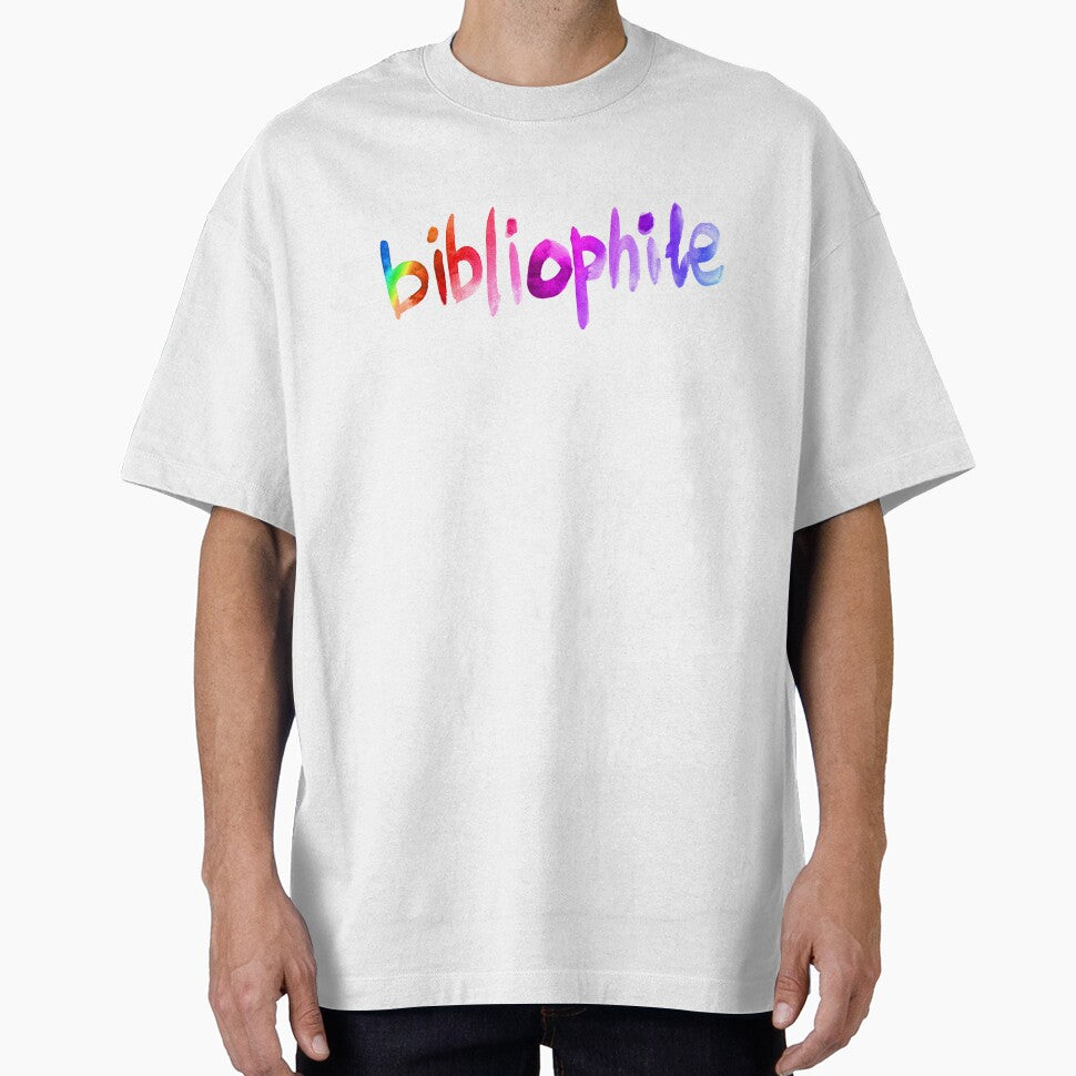 Bibliophile lettering | Booklover  watercolor handlettering by lausn T-Shirts, Hoodie, Sweatshirt | BlankRebels.com (Image 1)