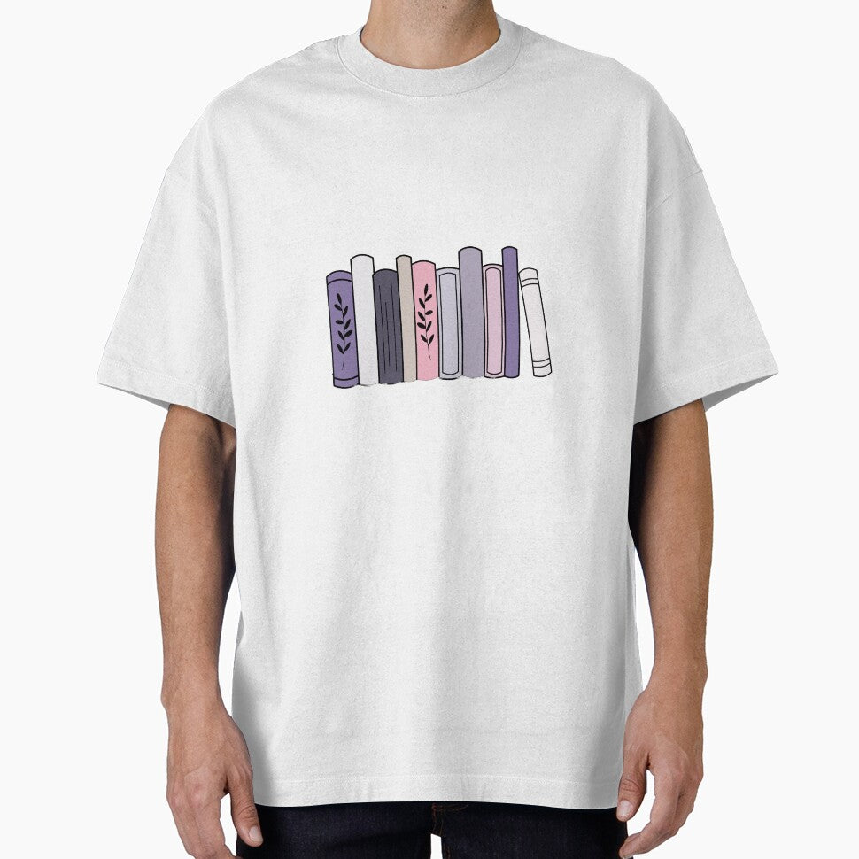 Purple Book Shelf by lollydesigned T-Shirts, Hoodie, Sweatshirt | BlankRebels.com (Image 1)