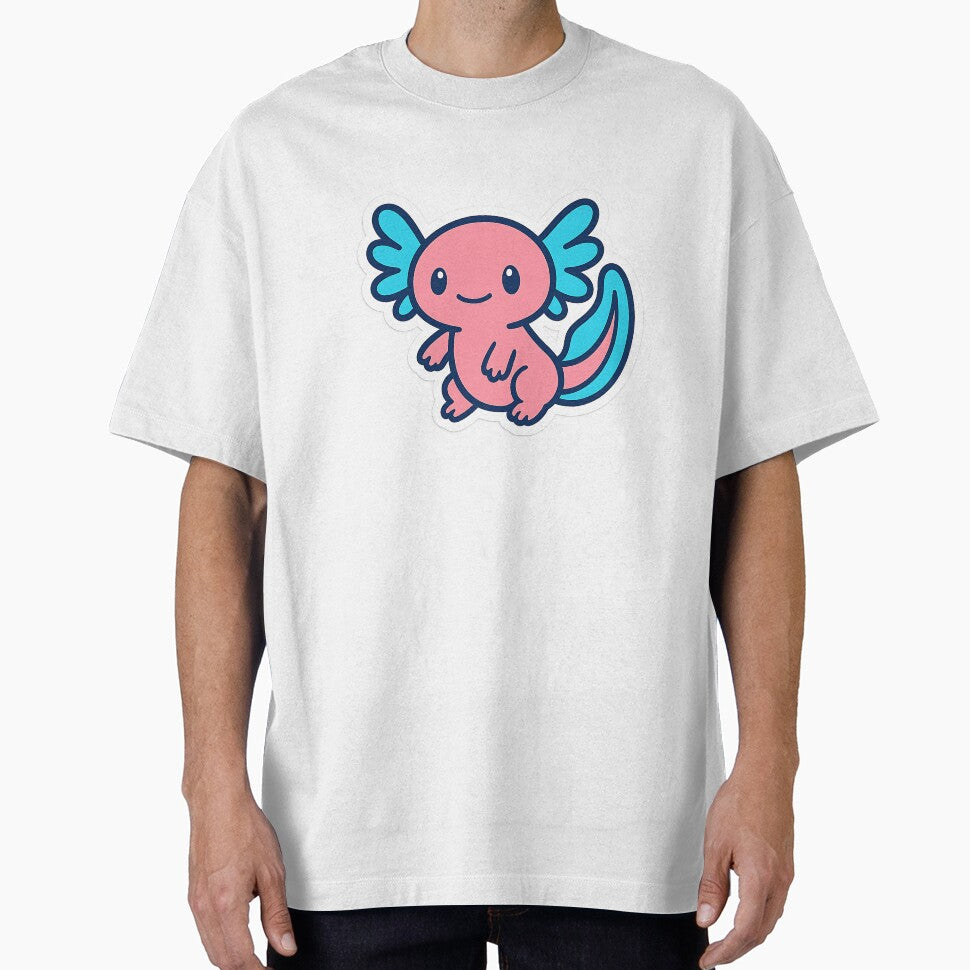 Happy Anime Axolotl by Anime and 90s Style T-Shirts, Hoodie, Sweatshirt | BlankRebels.com (Image 1)