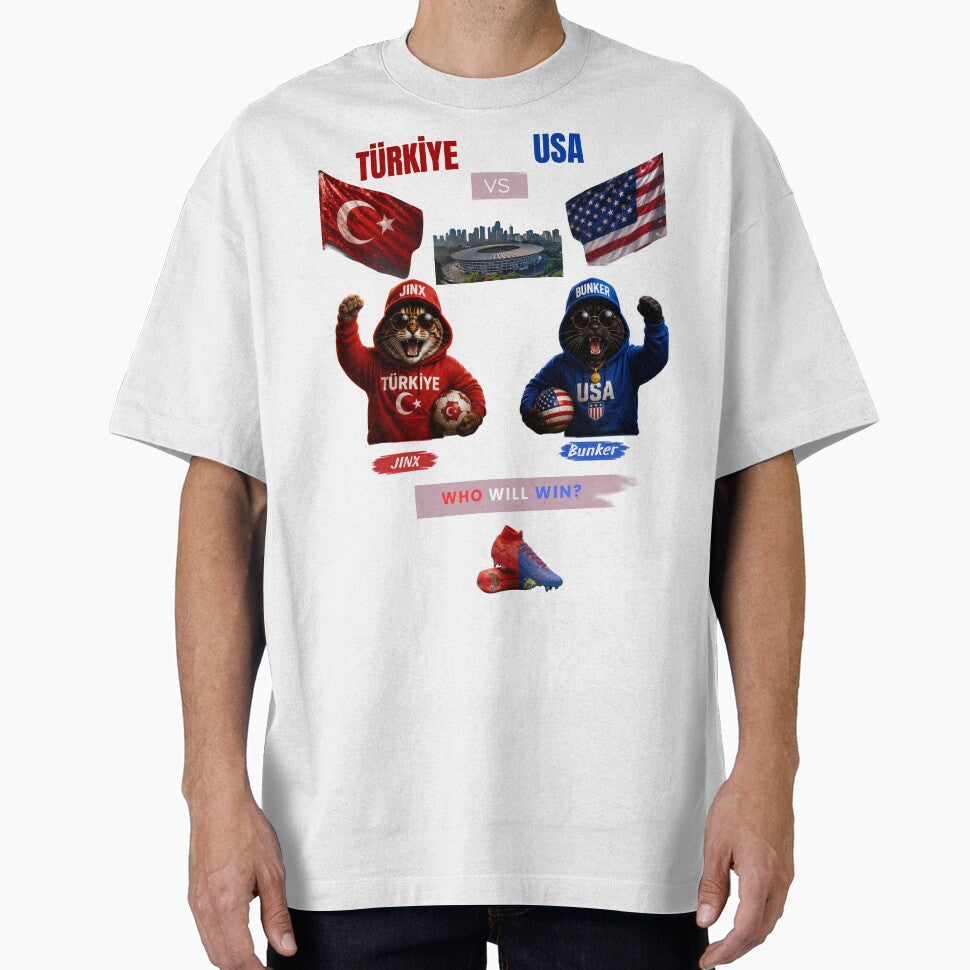 Türkiye vs USA Soccer Match Jinx Bunker by nexargraphics