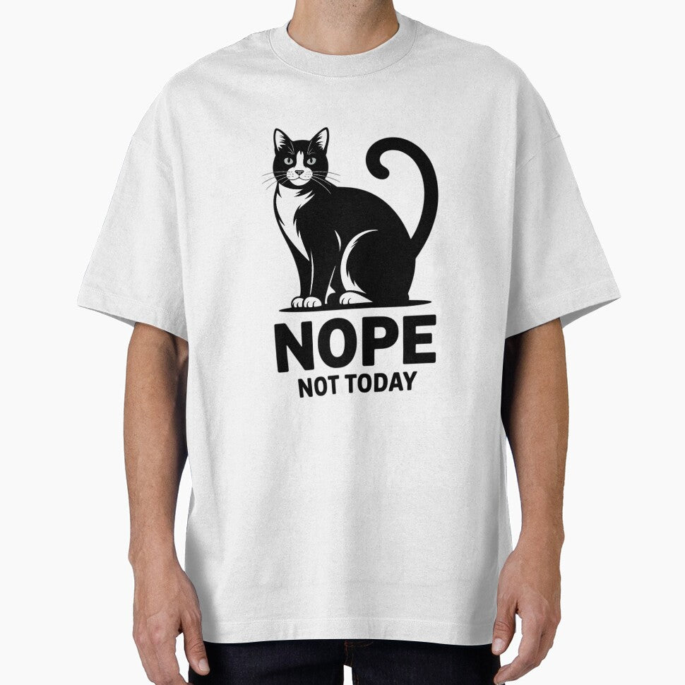 Nope Not Today Cat Kitten Cat Mom Cat Dad Cat Lover T-Shirts, Hoodie, Sweatshirt