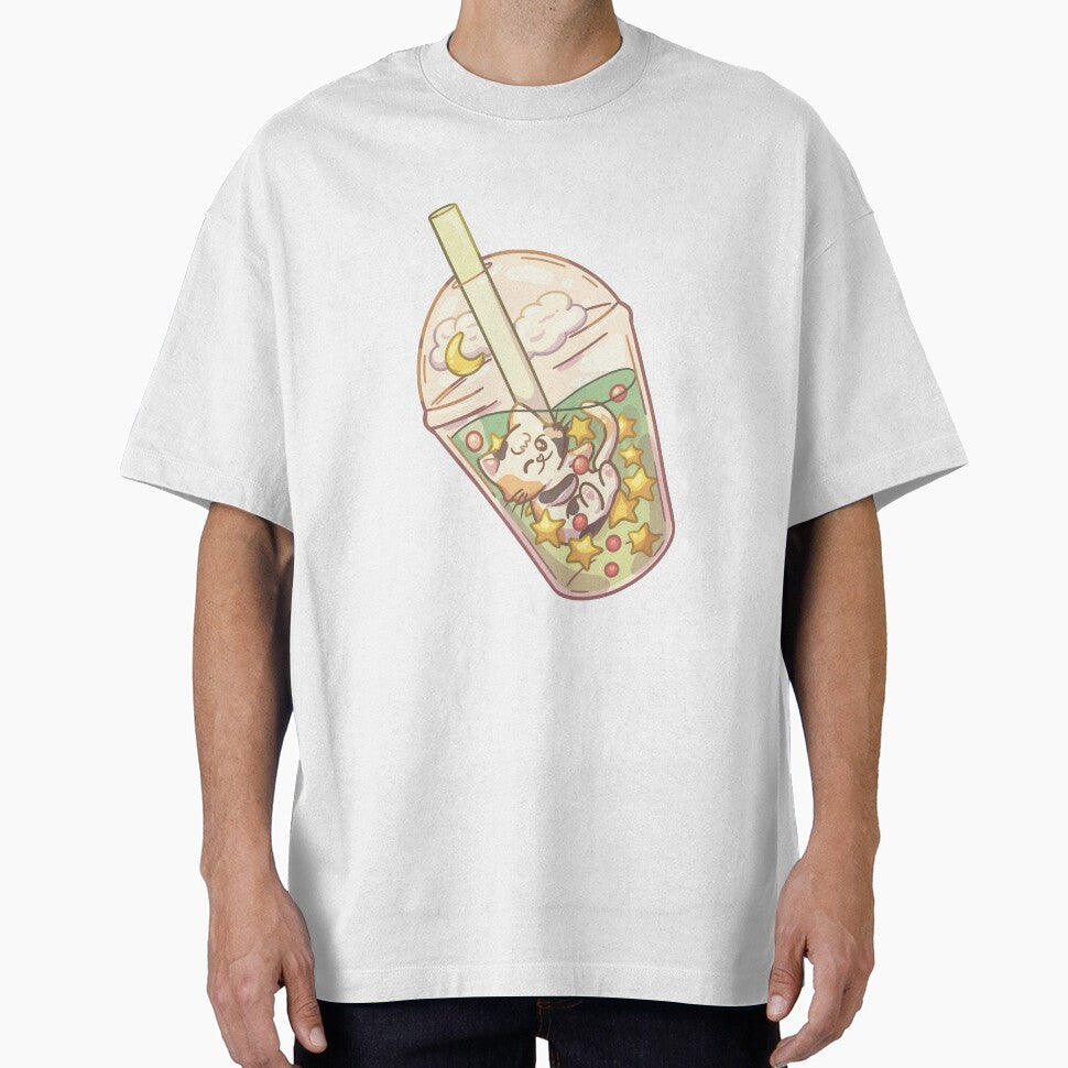 Bubble Tea Cat by alexbrushes- T-Shirts, Hoodie, Sweatshirt | BlankRebels.com (Image 1)