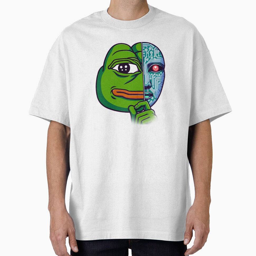 Pepe Frog AI Robot by StopAndLook T-Shirts, Hoodie, Sweatshirt | BlankRebels.com (Image 1)