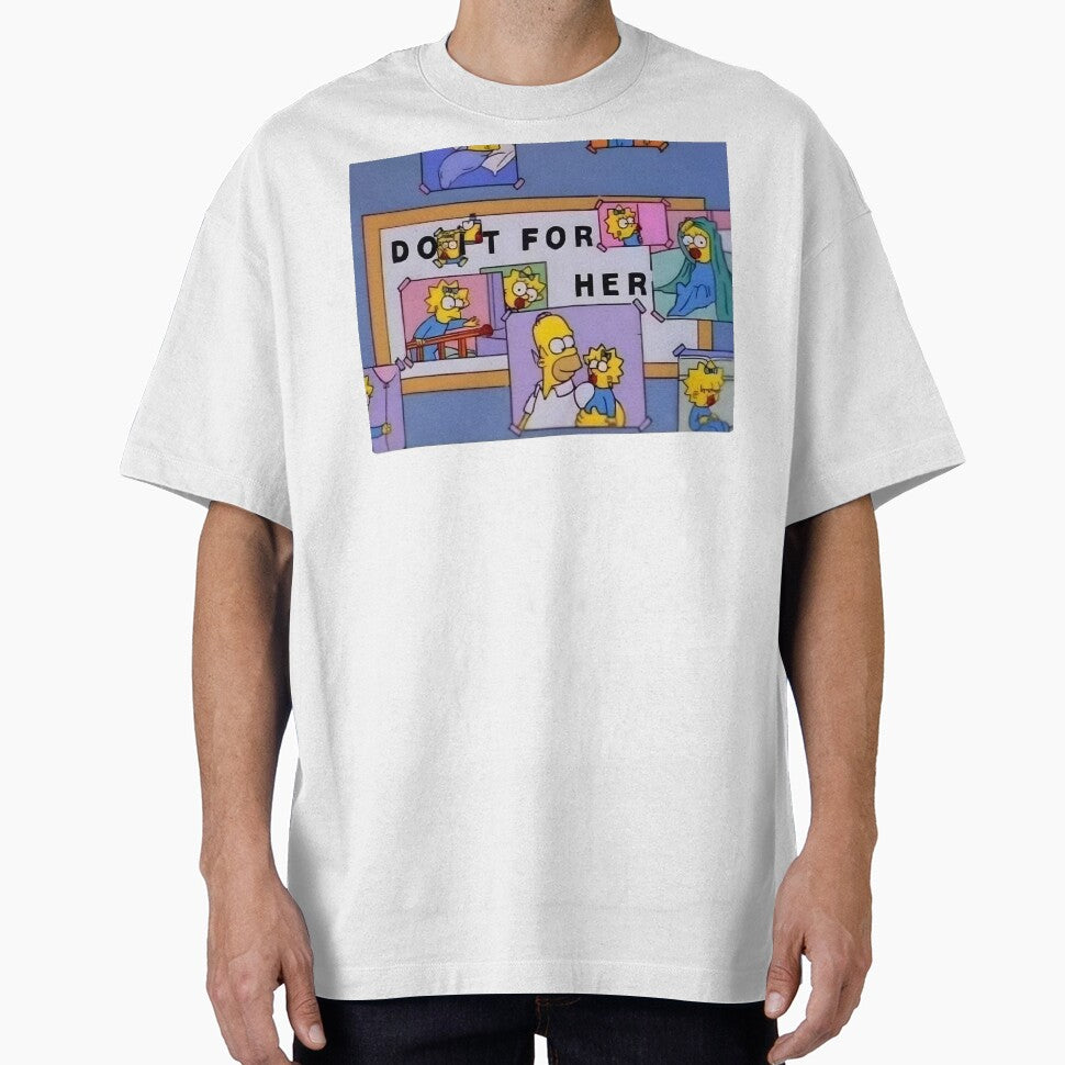 Homer "Do It For Her" Cartoon Collage Of Maggie by DohLab
