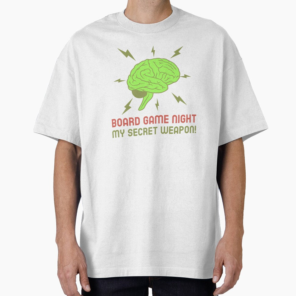Board Game Night: My Secret Weapon by BestMerchnTees T-Shirts, Hoodie, Sweatshirt | BlankRebels.com (Image 1)
