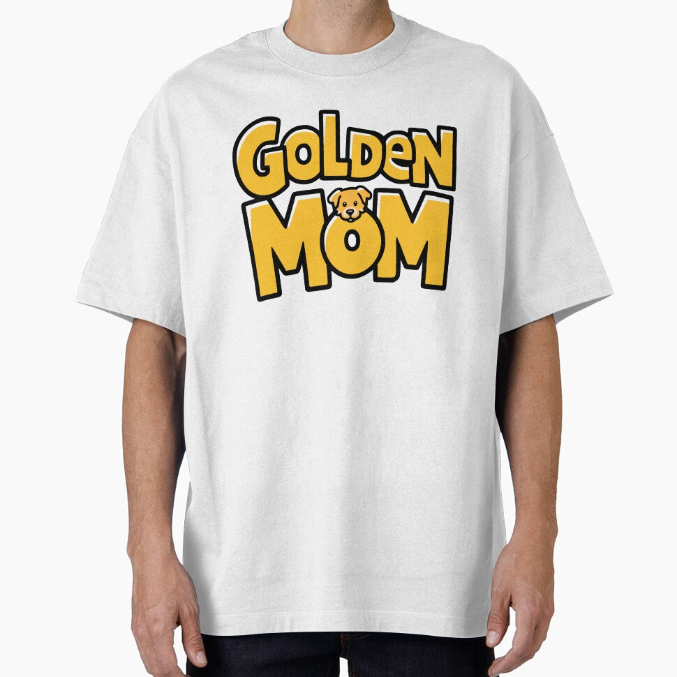 Golden Mom! Cute Golden Retriever Mother by PMCreative T-Shirts, Hoodie, Sweatshirt | BlankRebels.com (Image 1)