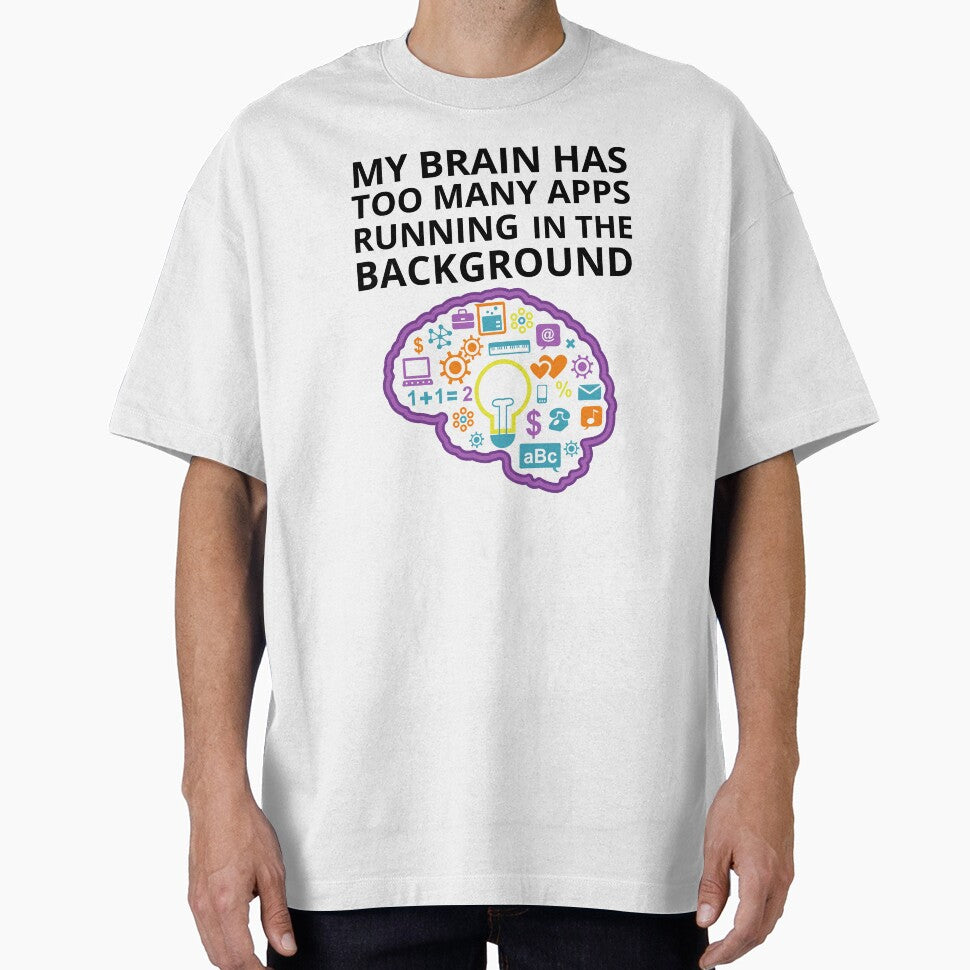 ADHD Overthinker by BuraxisQuotes T-Shirts, Hoodie, Sweatshirt | BlankRebels.com (Image 1)