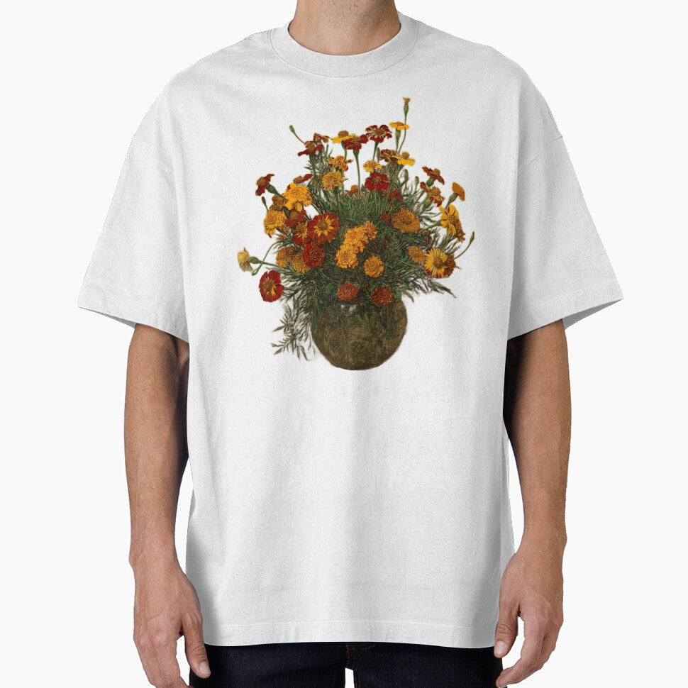 Henri Fantin-Latour's "Marigolds" by zeucontosu T-Shirts, Hoodie, Sweatshirt | BlankRebels.com (Image 1)