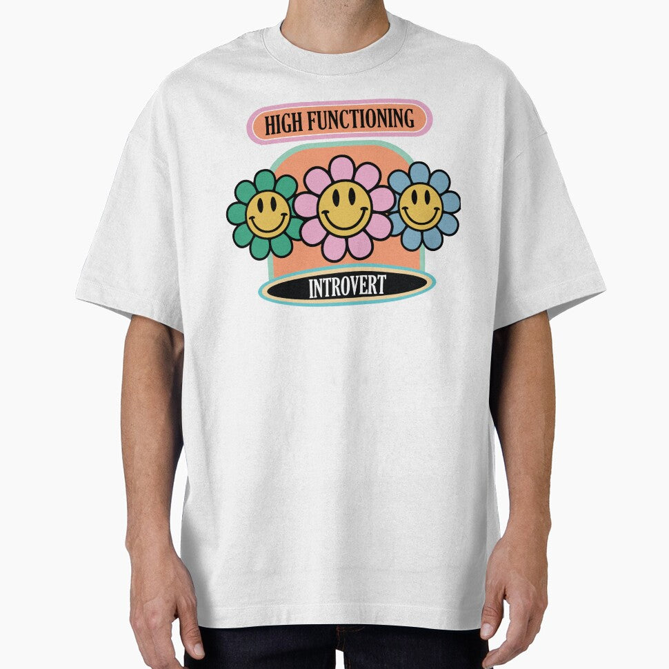 Funny Quote High Functioning Introvert by bolimj T-Shirts, Hoodie, Sweatshirt | BlankRebels.com (Image 1)