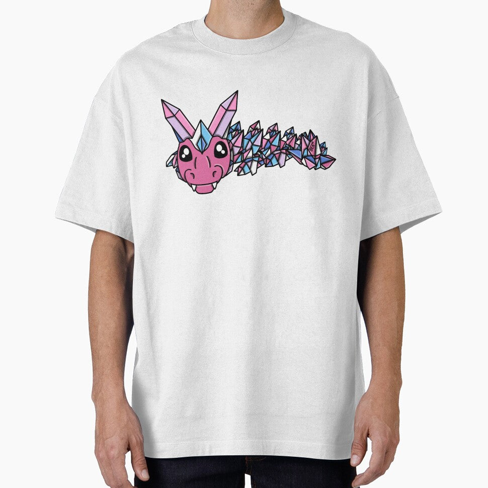 Bigender Pride Crystal Fidget Dragon by SentABear T-Shirts, Hoodie, Sweatshirt | BlankRebels.com (Image 1)