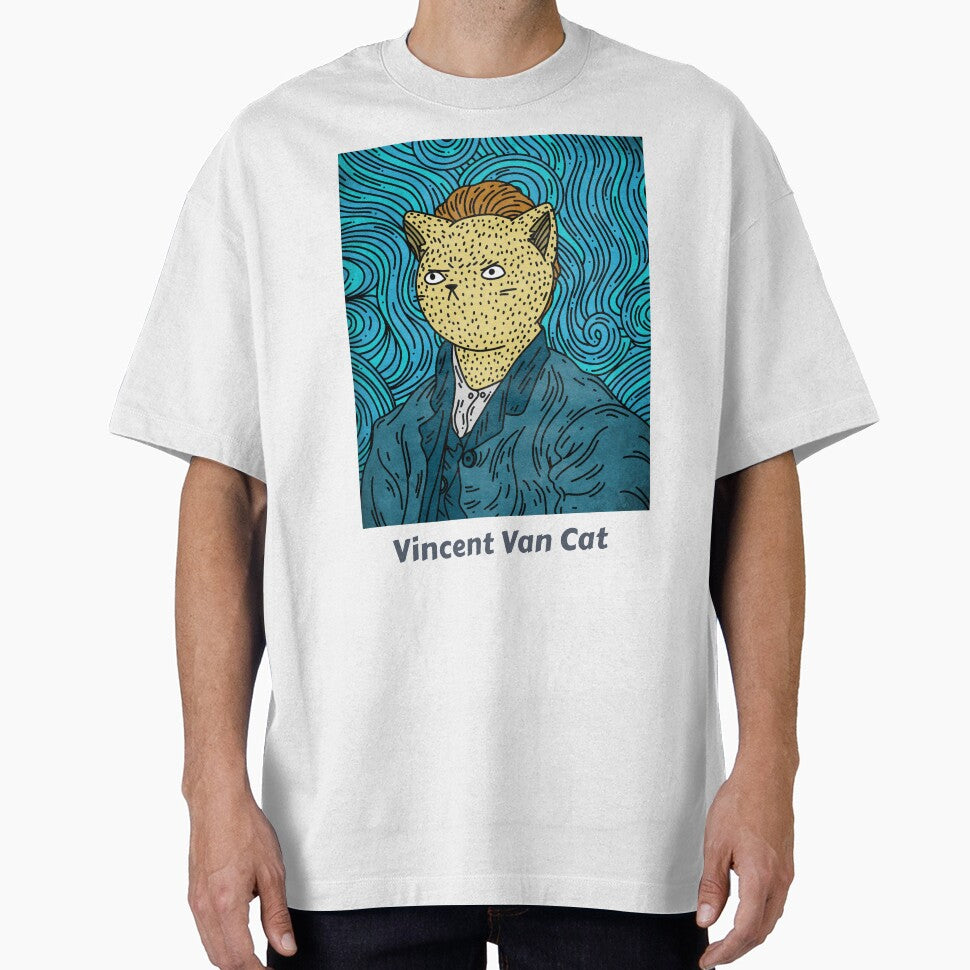 Vincent Van Cat by Mk005 T-Shirts, Hoodie, Sweatshirt | BlankRebels.com (Image 1)