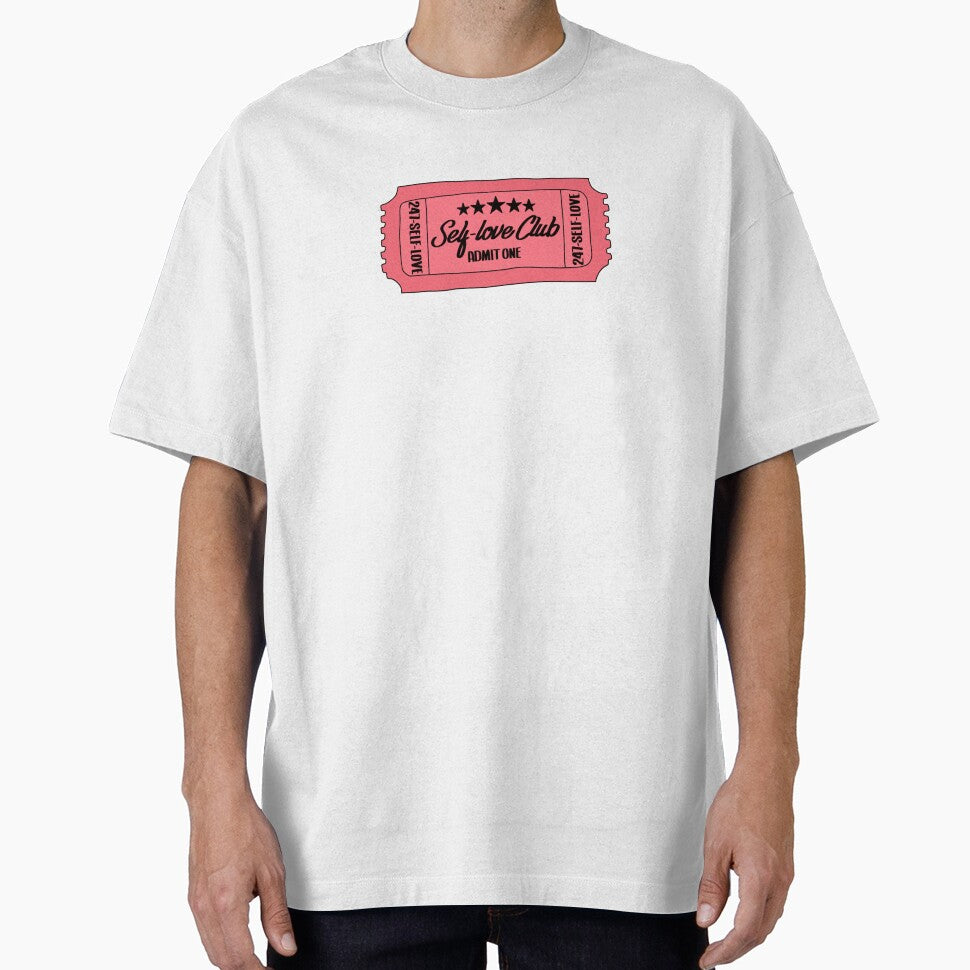 self love club admission ticket by lemonmake T-Shirts, Hoodie, Sweatshirt | BlankRebels.com (Image 1)