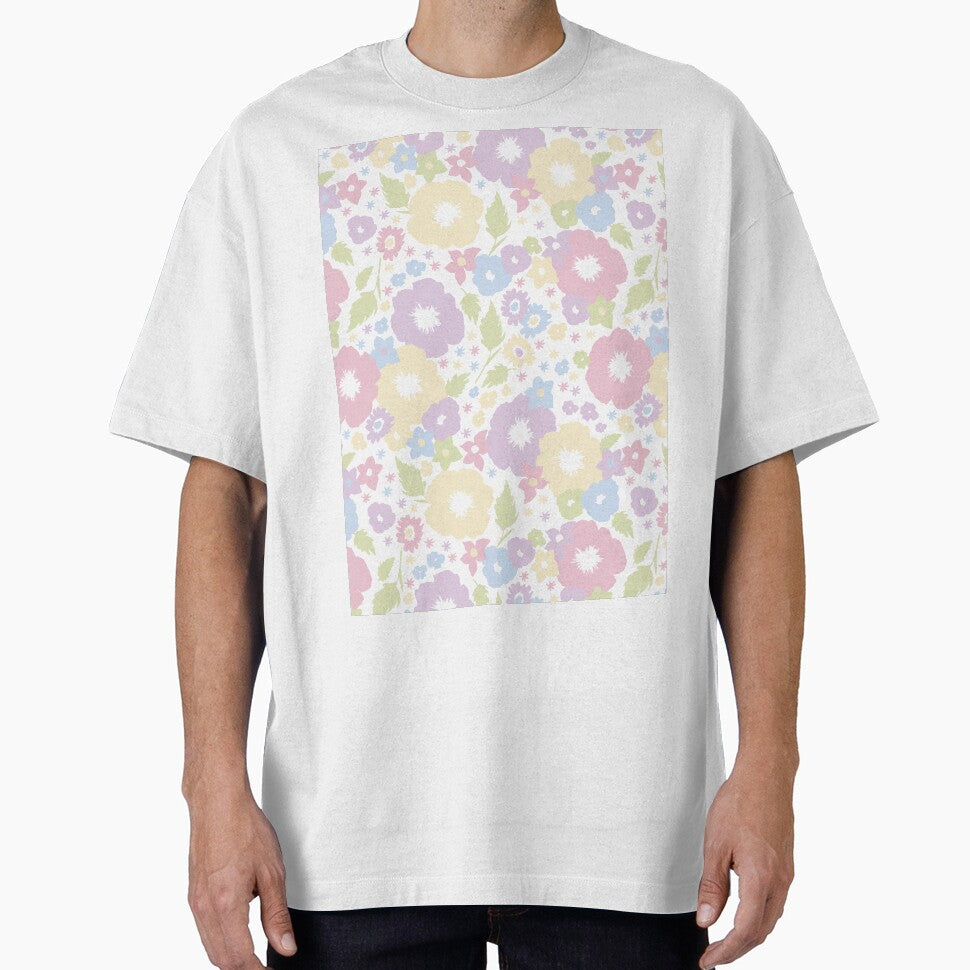 PASTEL BOHO MODERN FLOWERS by blomastudios T-Shirts, Hoodie, Sweatshirt | BlankRebels.com (Image 1)