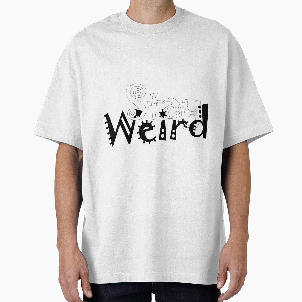 Stay Weird 8 (Red) by Raymond Gilford T-Shirts, Hoodie, Sweatshirt | BlankRebels.com (Image 1)