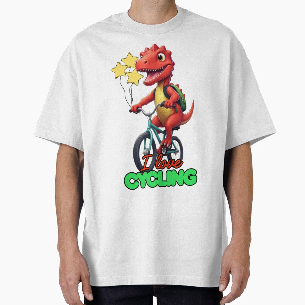 Dinosaur I love cycling by KIDS-PRINTS T-Shirts, Hoodie, Sweatshirt | BlankRebels.com (Image 1)