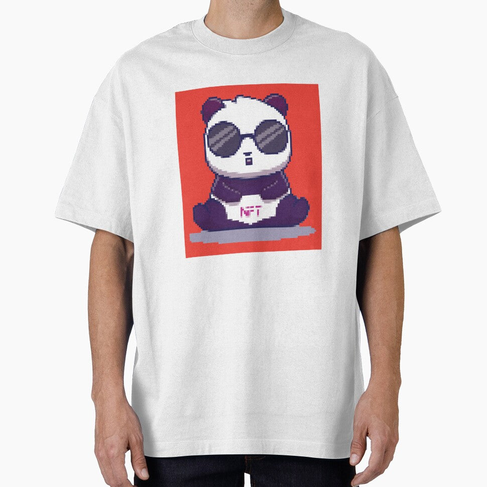 NFT Pixel Panda Art - NFT Crypto art by cruzzcreation T-Shirts, Hoodie, Sweatshirt | BlankRebels.com (Image 1)