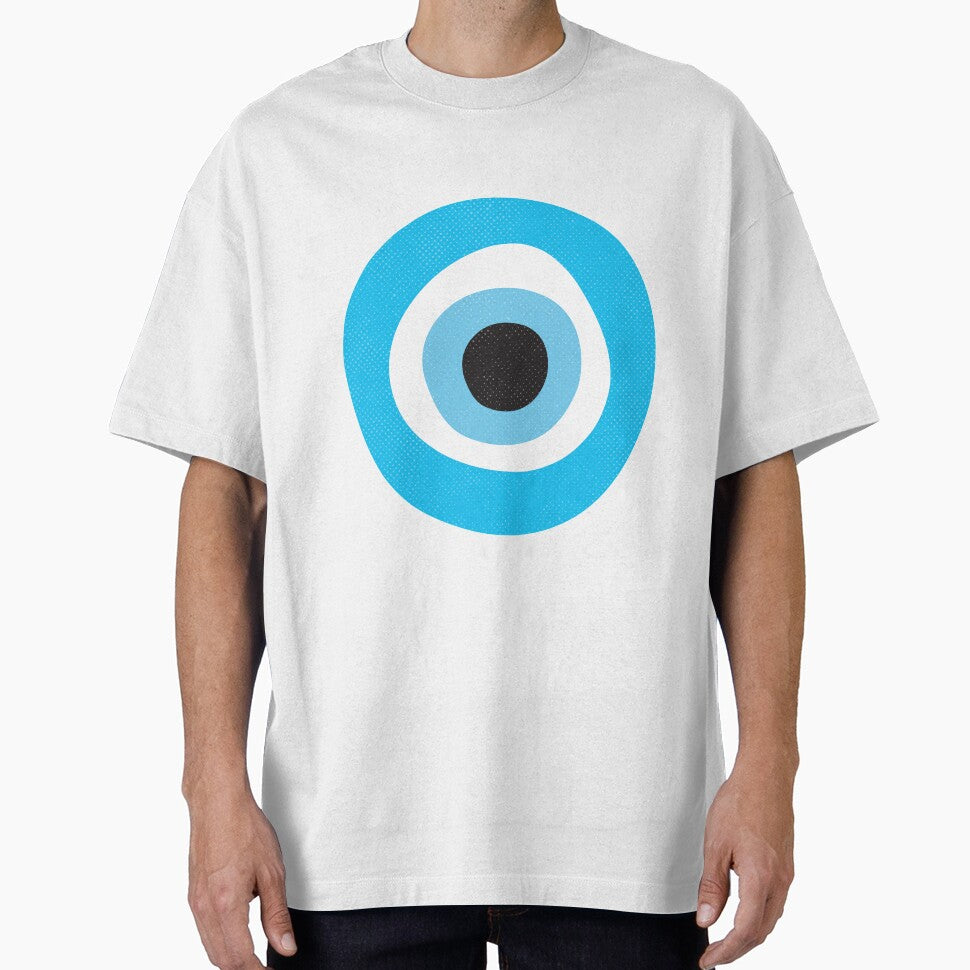 Light Blue Evil Eye Symbol Cyan by Inogitna Designs T-Shirts, Hoodie, Sweatshirt | BlankRebels.com (Image 1)