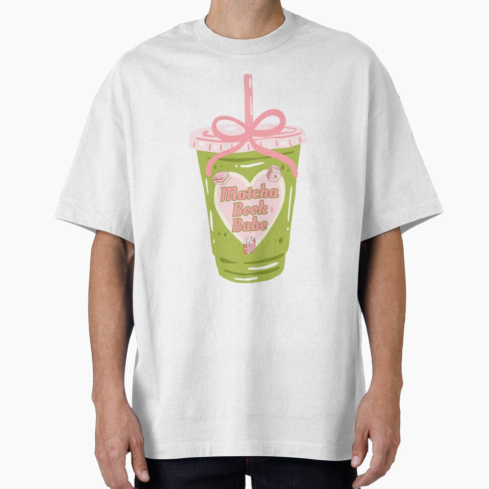 Matcha Book Babe by stephenflashart T-Shirts, Hoodie, Sweatshirt | BlankRebels.com (Image 1)