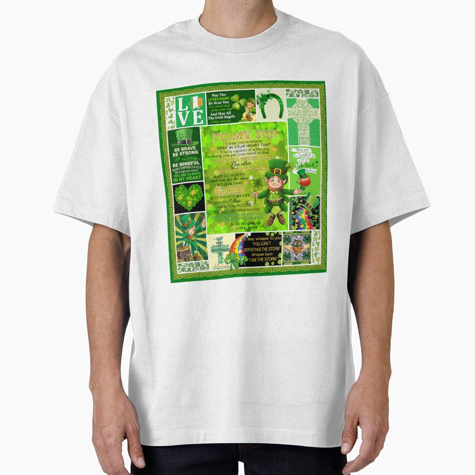 St Patricks Day Shamrock Heart St Paddys Day Clover by taogiauco T-Shirts, Hoodie, Sweatshirt | BlankRebels.com (Image 1)