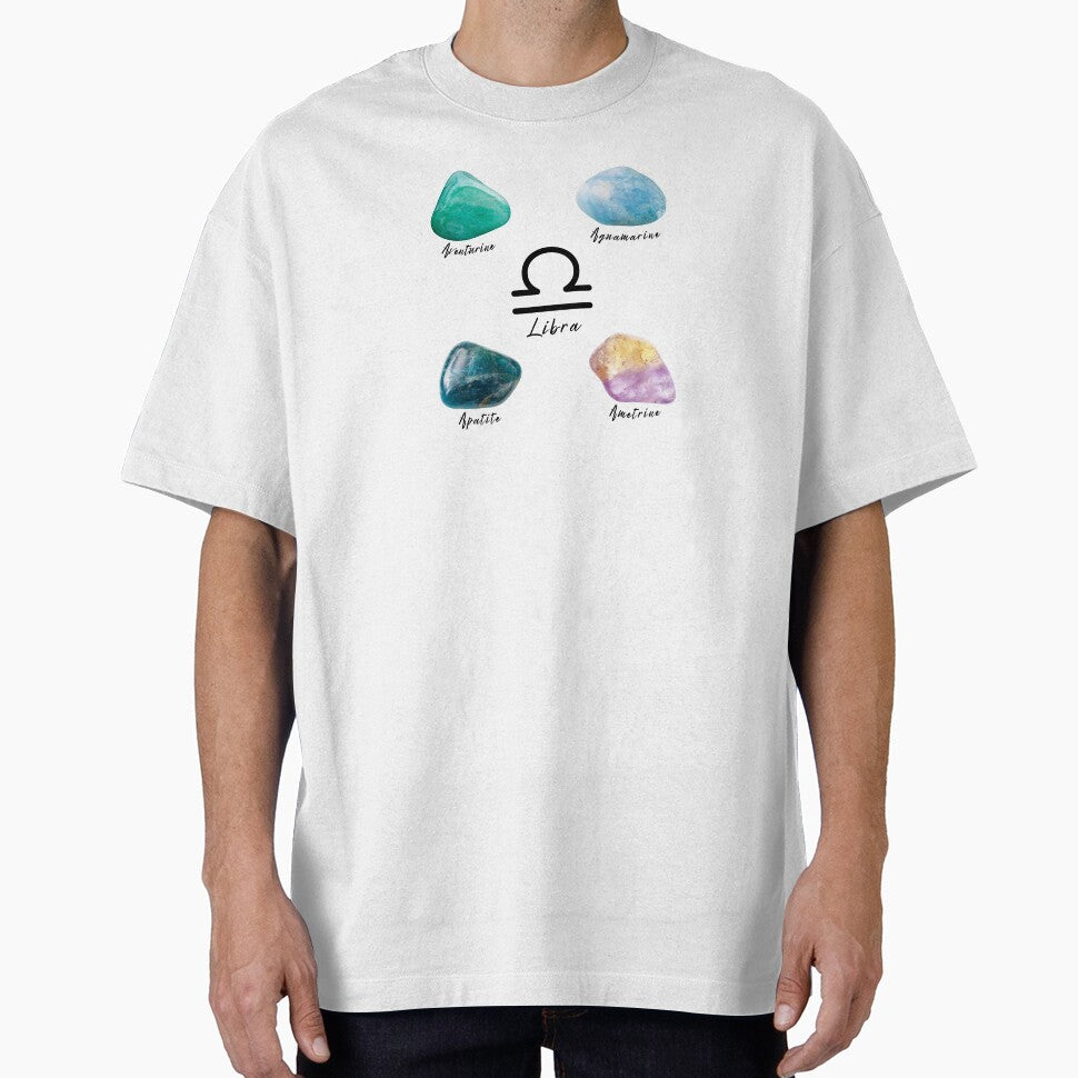 Libra Zodiac Crystal by mooneko T-Shirts, Hoodie, Sweatshirt | BlankRebels.com (Image 1)